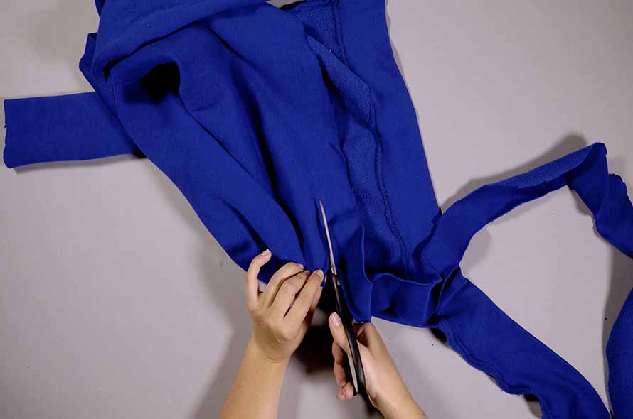 Cutting the jumper